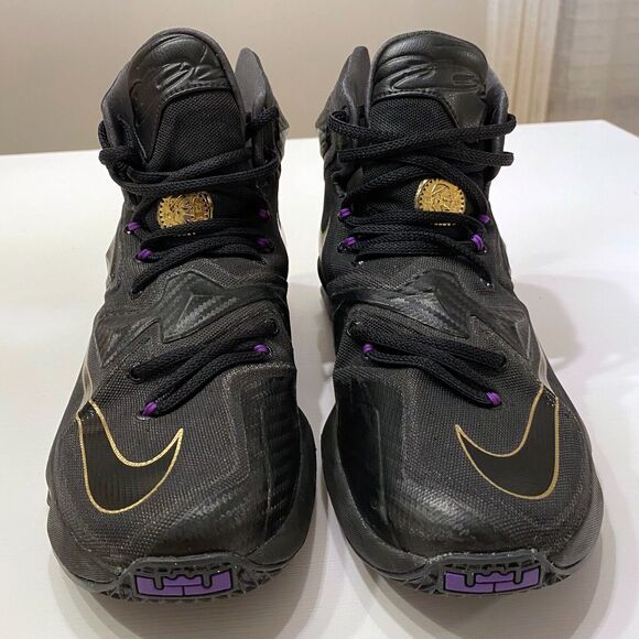 Nike LeBron James 13 Pot of Gold‎ 2015 NBA Basketball Men’s Sneakers US Size 7.5 - Picture 5 of 11